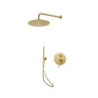 Terni - Inbouw Regendouche - Goud