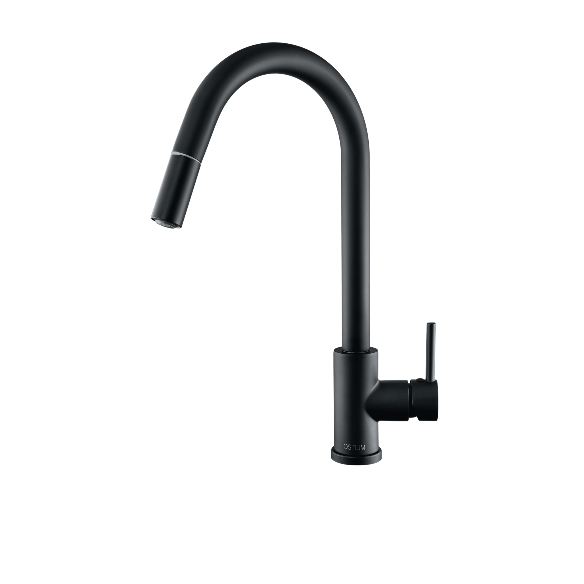 Silana - Zwarte Keukenkraan - Uittrekbaar