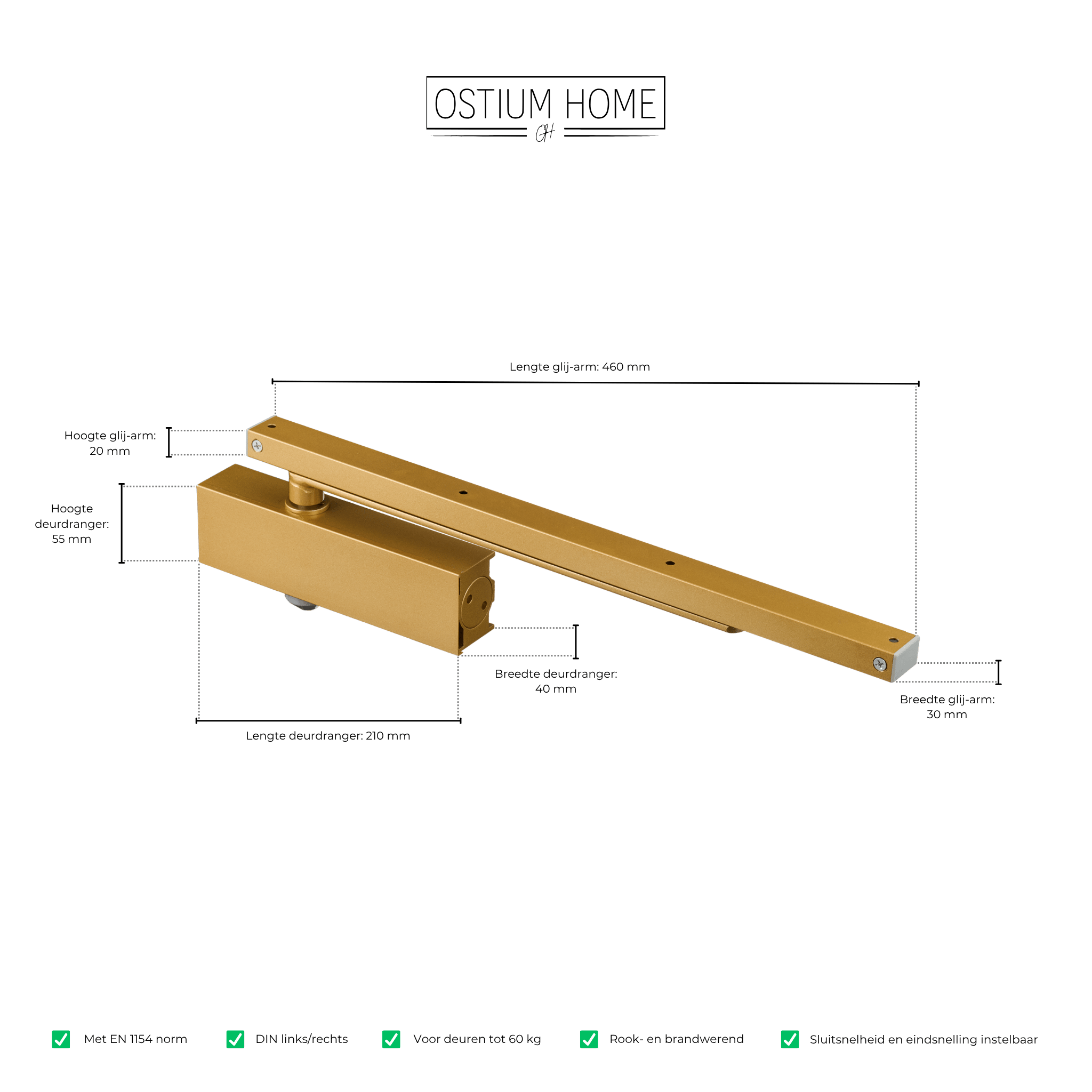 Porta - Türschließer Gold