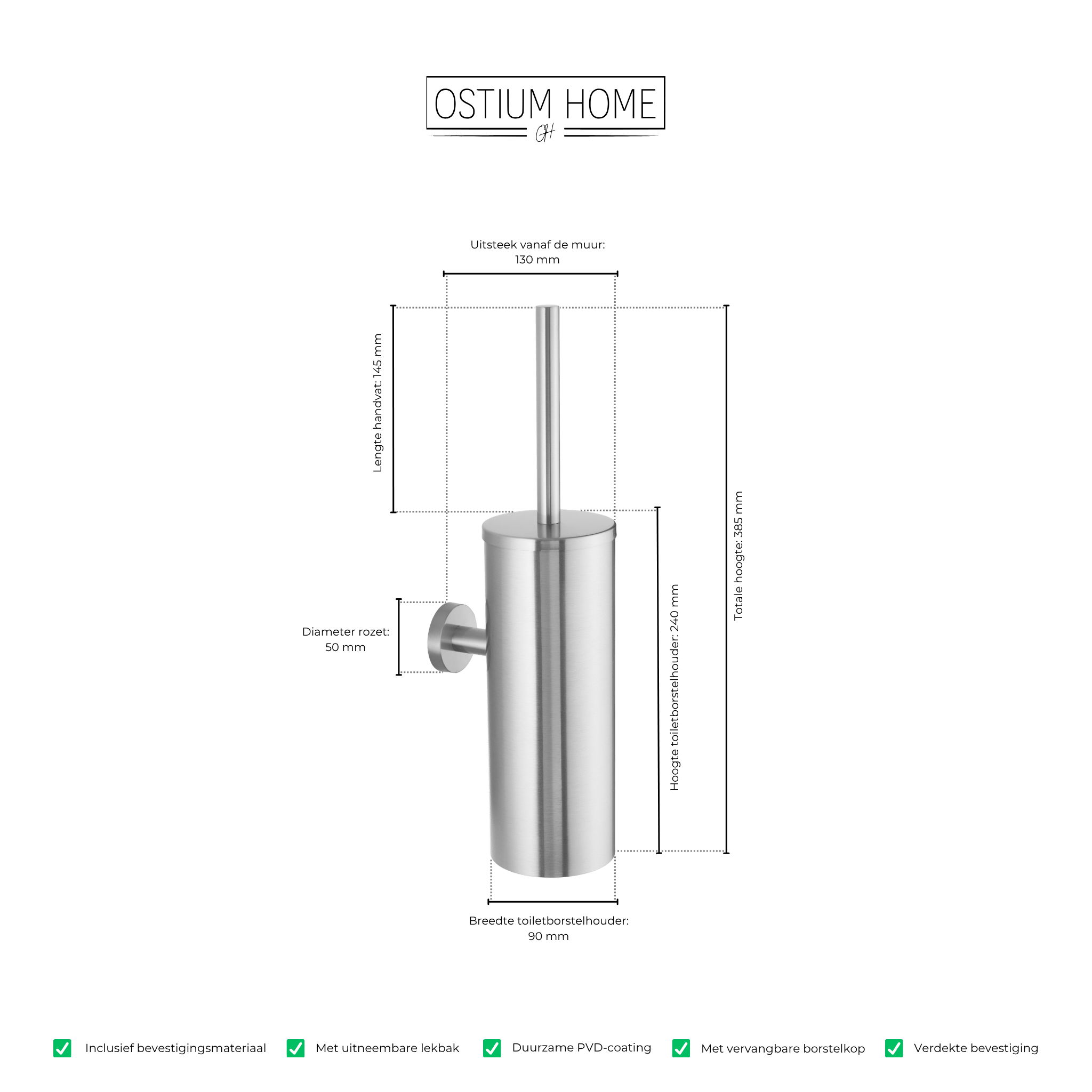Brosse - Brosse WC - Inox