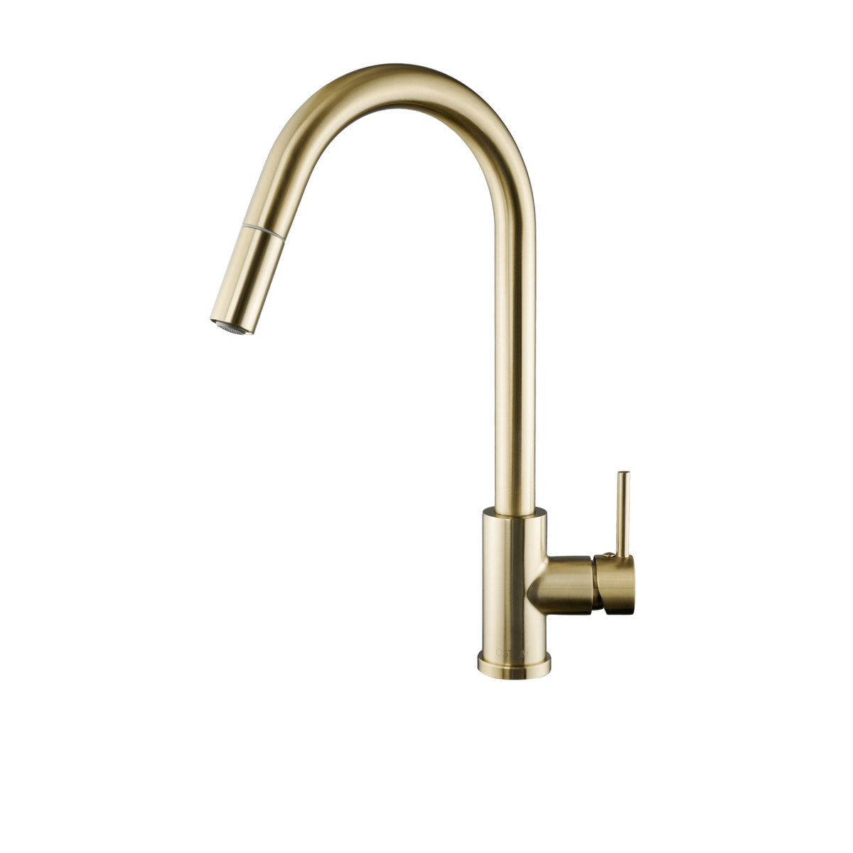 Design Sanitair Winkel | Nieuwe keuken mengkraan met magnetische sluiting 360 geborsteld goud