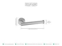 Ruolo - Toiletrolhouder - RVS
