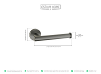 Ruolo - Porte-rouleau de toilette - Gun Metal