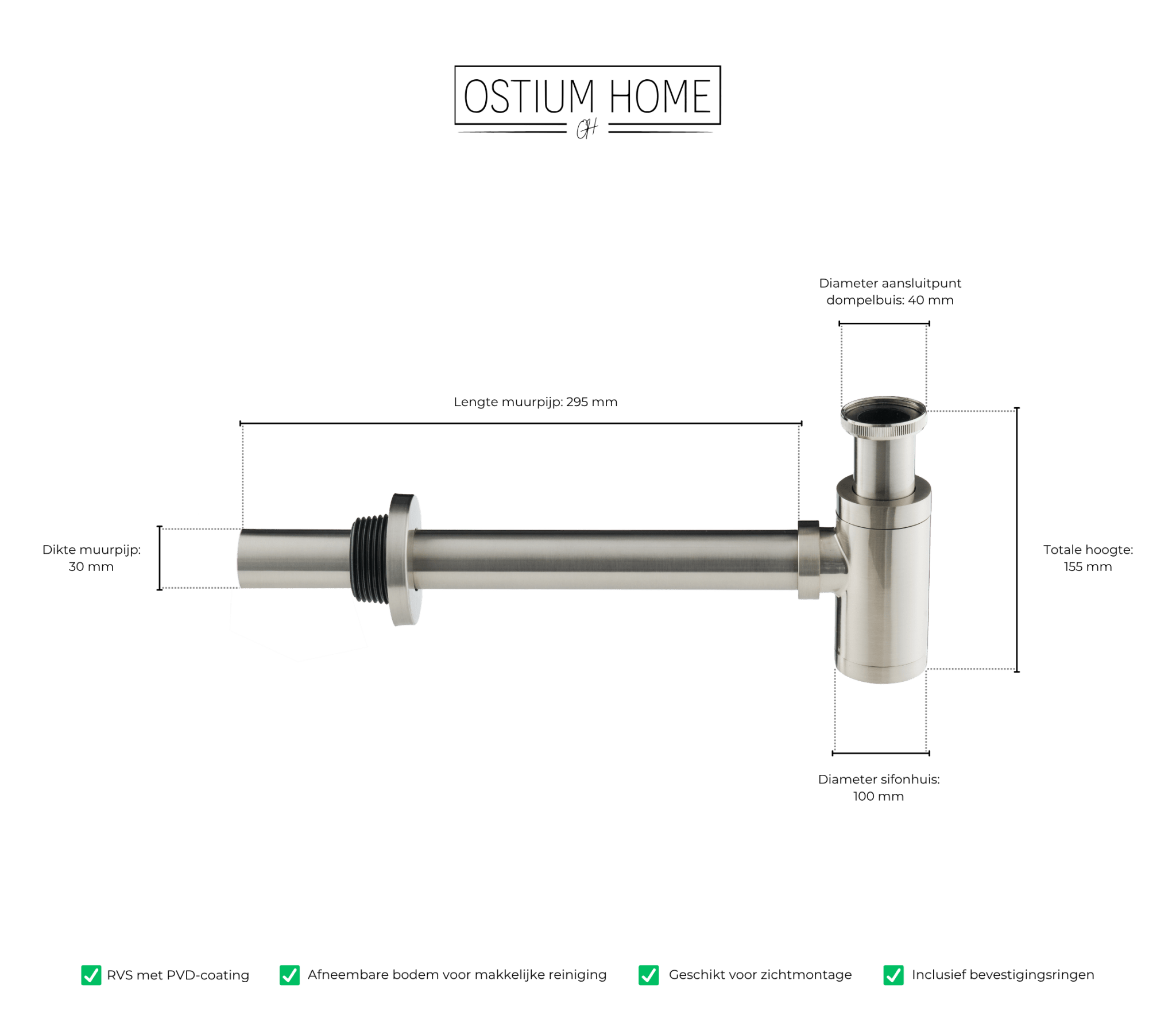 Scarini - Siphon - Inox