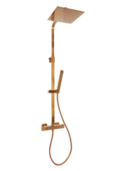 Voltri - Douche en bronze - Carrée