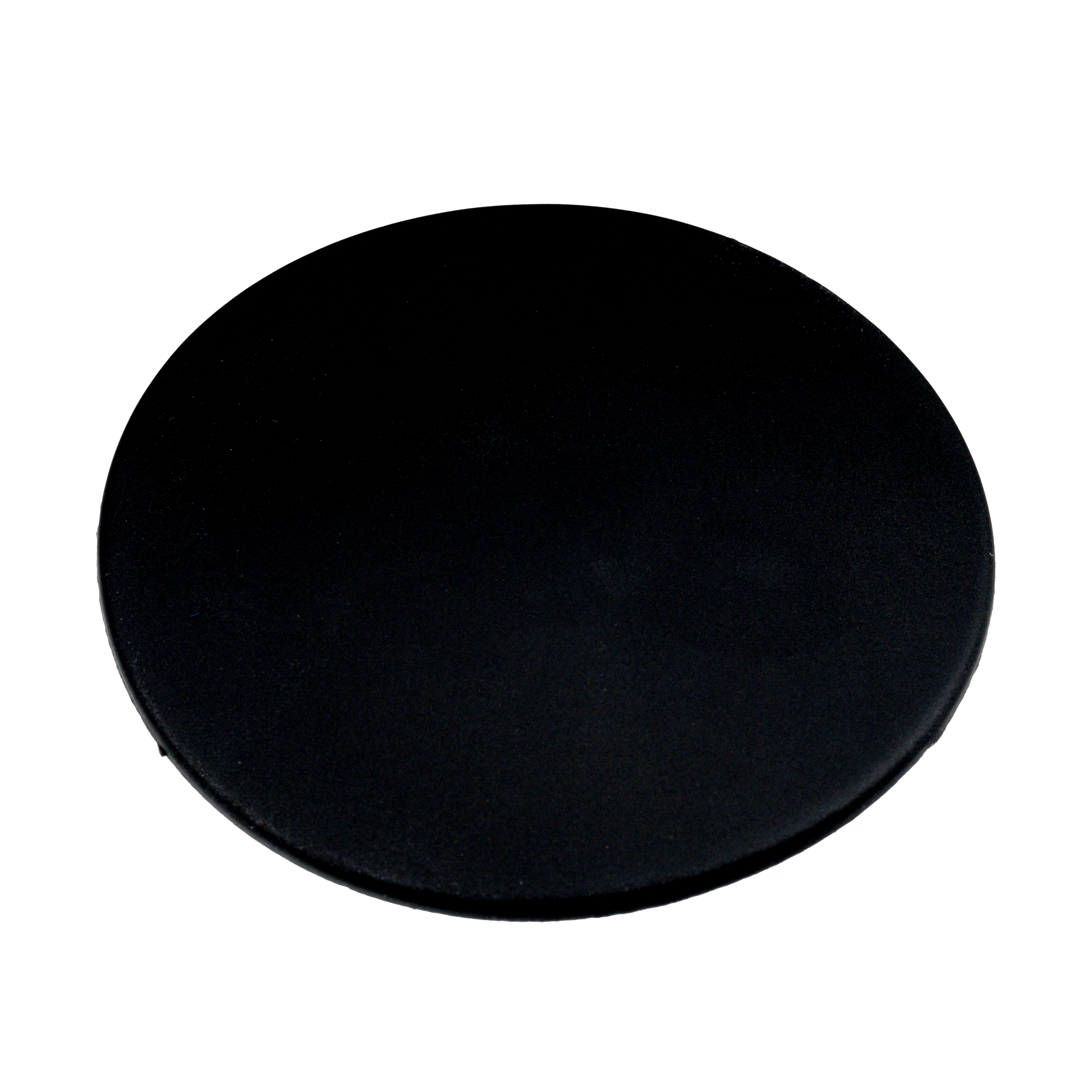 Deurstopper Zwart Siliconen Rond - Set van 4 - 8 cm