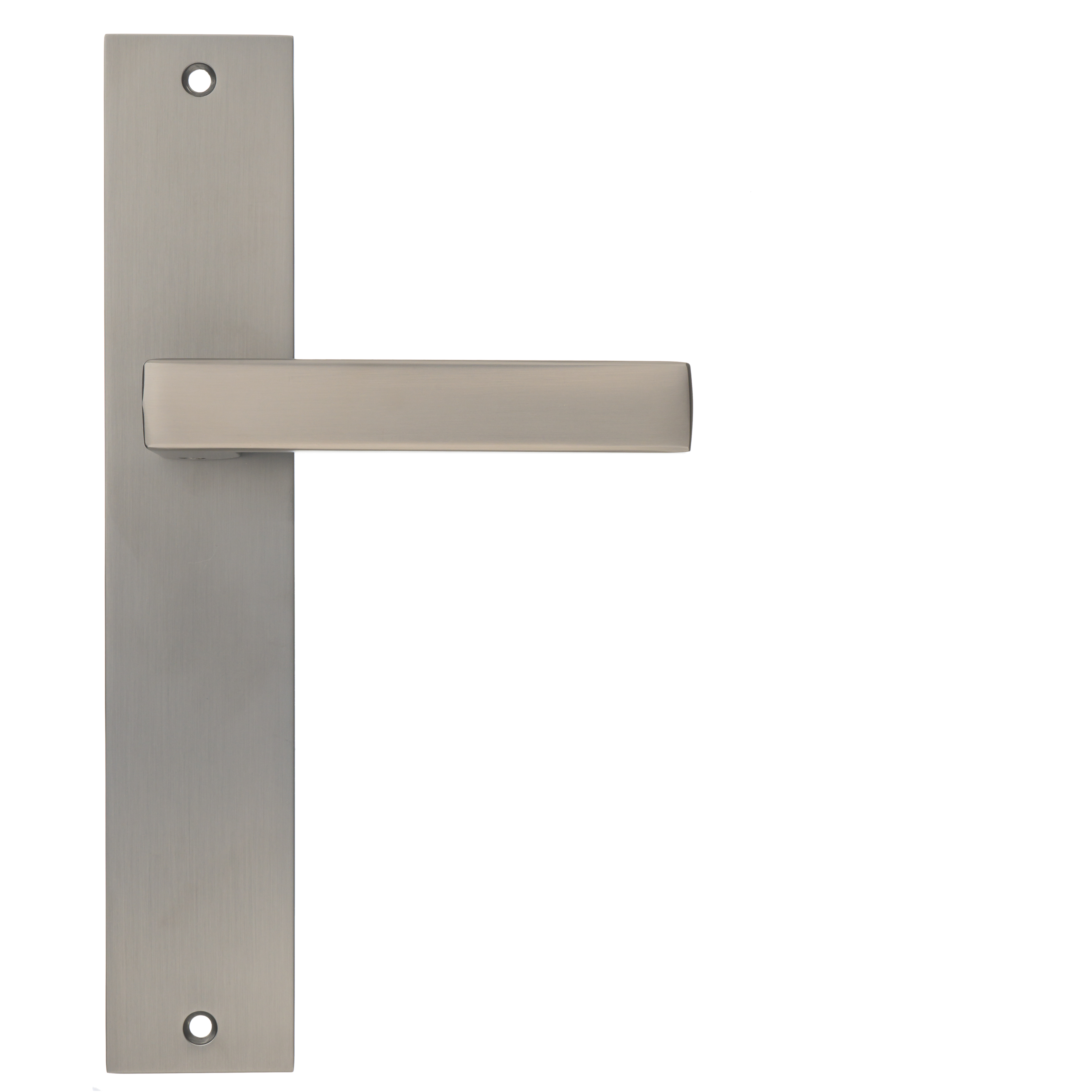 Ostiumhome® - Deurbeslag-  Deurklink op schild - Gun Metal - Fano