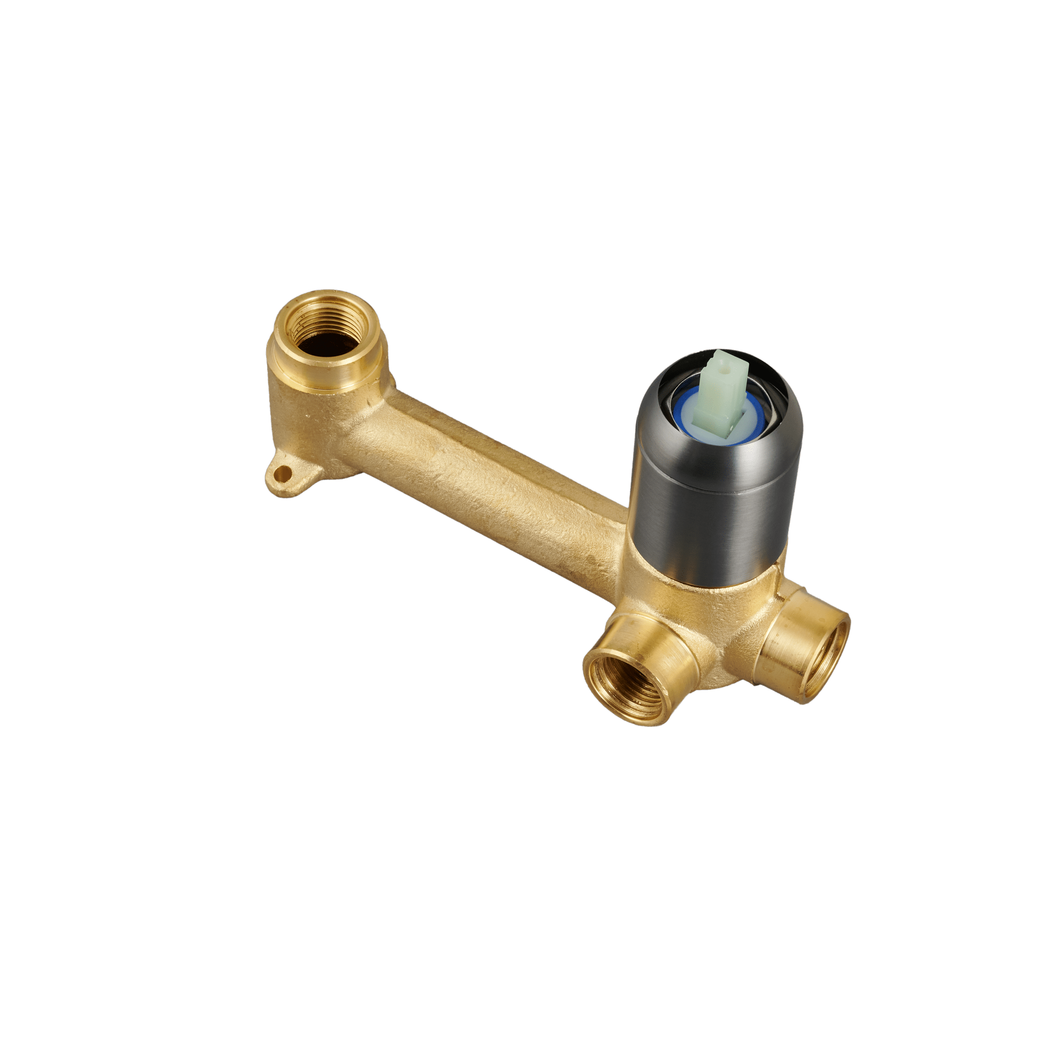 Lunari - Inbouw Wastafelkraan - Gun Metal