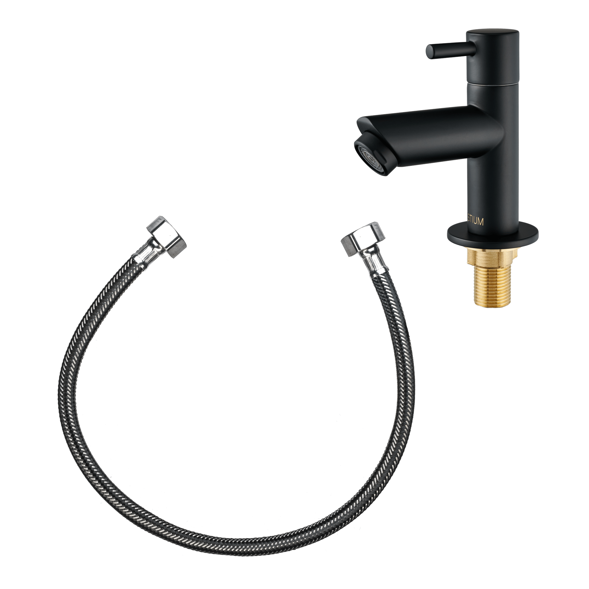 Aquila - Fonteinkraan Zwart - Koud Water