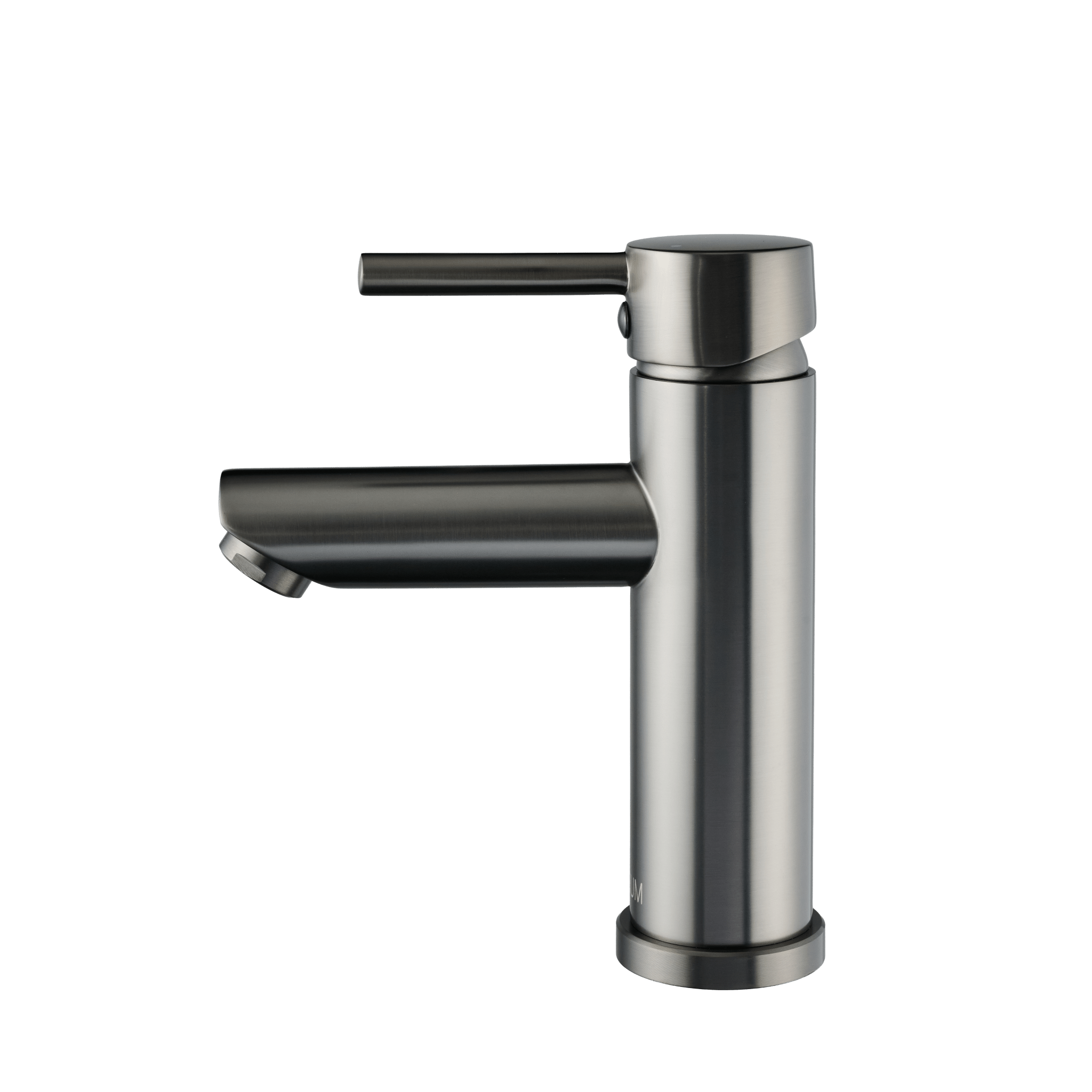 Atranti - Robinet de lavabo Gun Metal - Chaud/Froid