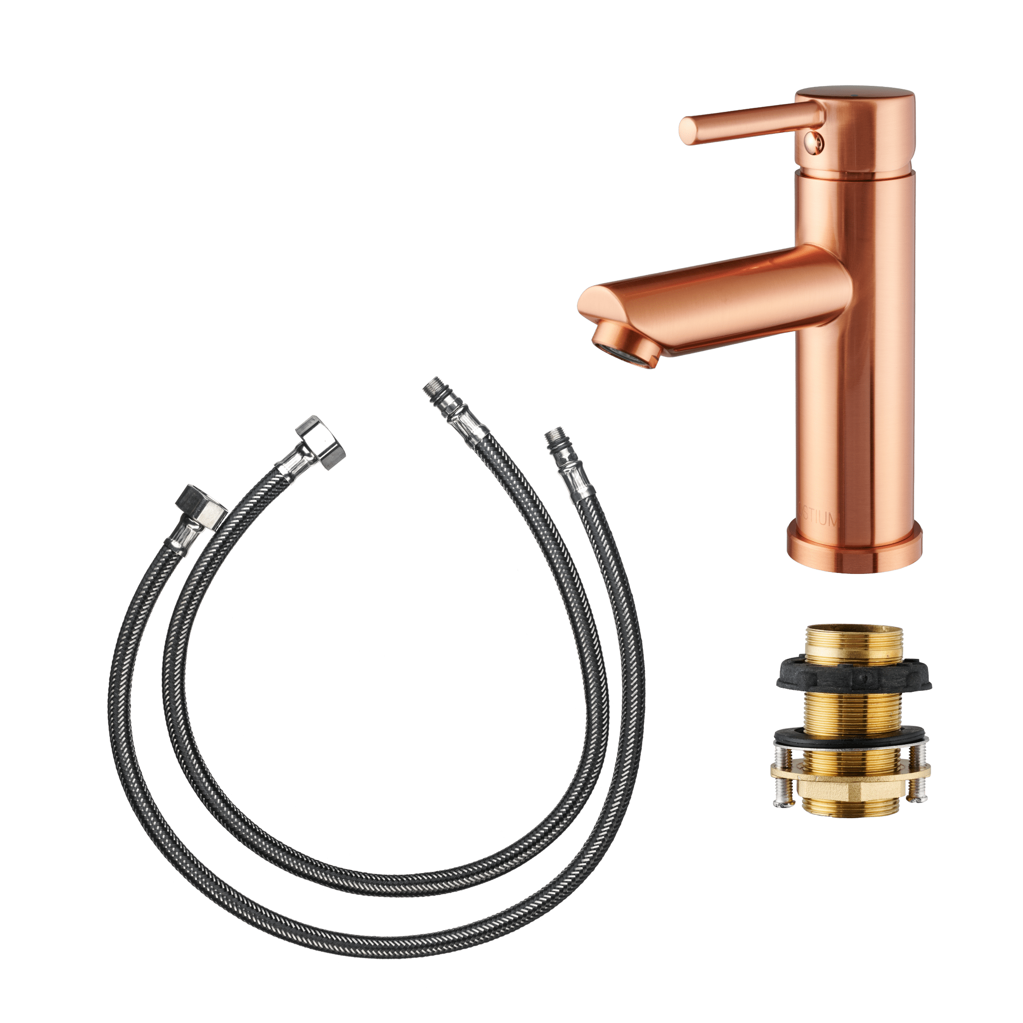 Atranti - Robinet de lavabo Cuivre - Chaud/Froid