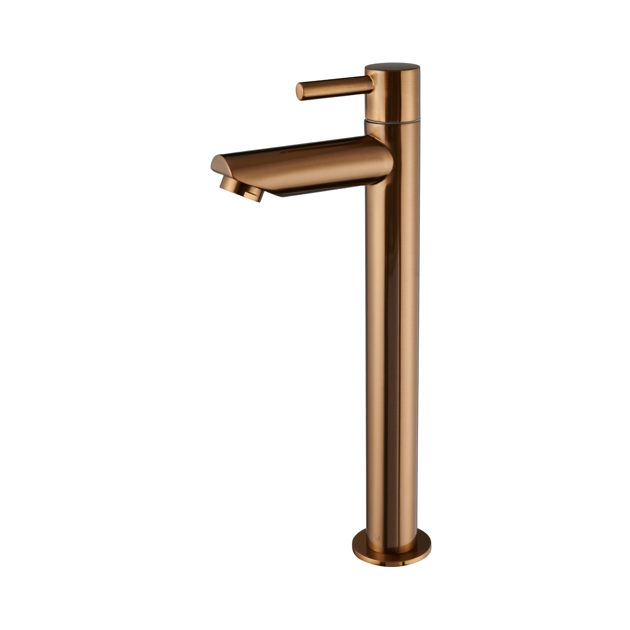 Altano - Hoge wastafelkraan Brons - warm/koud
