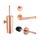 Stanio - Ensemble WC Cuivre Mat - 3 pièces