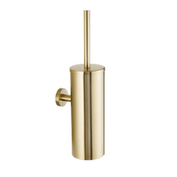 Toilettenbürste - Mattgold
