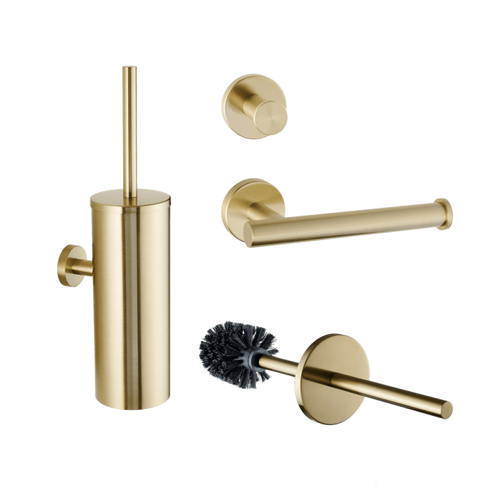 Stanio - Ensemble WC doré - 3 pièces