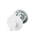 Serrure WC blanche - rosace ronde
