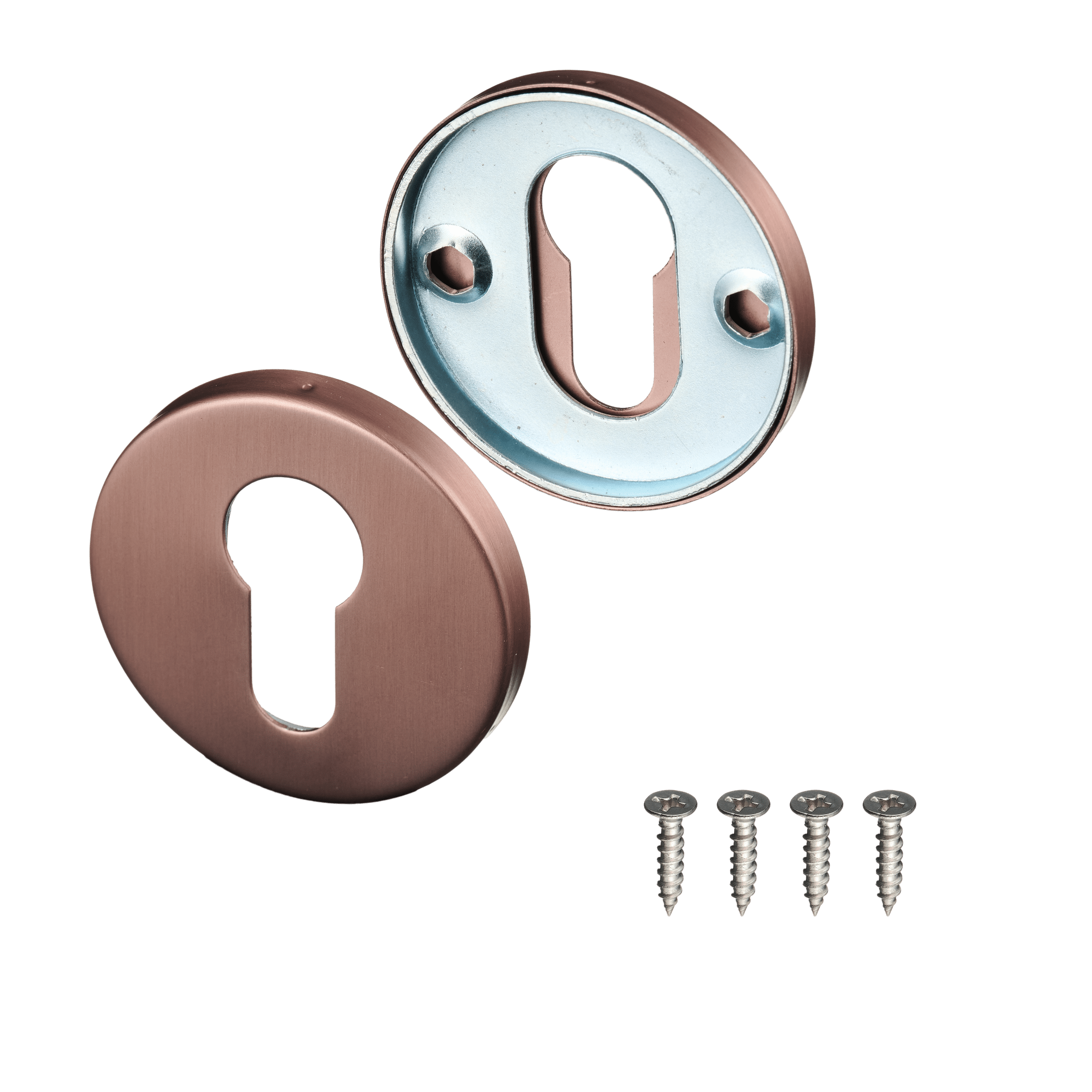 Rosace cylindrique ronde en cuivre