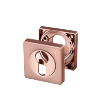 Quadratischer Zylinderrosette - Kupfer