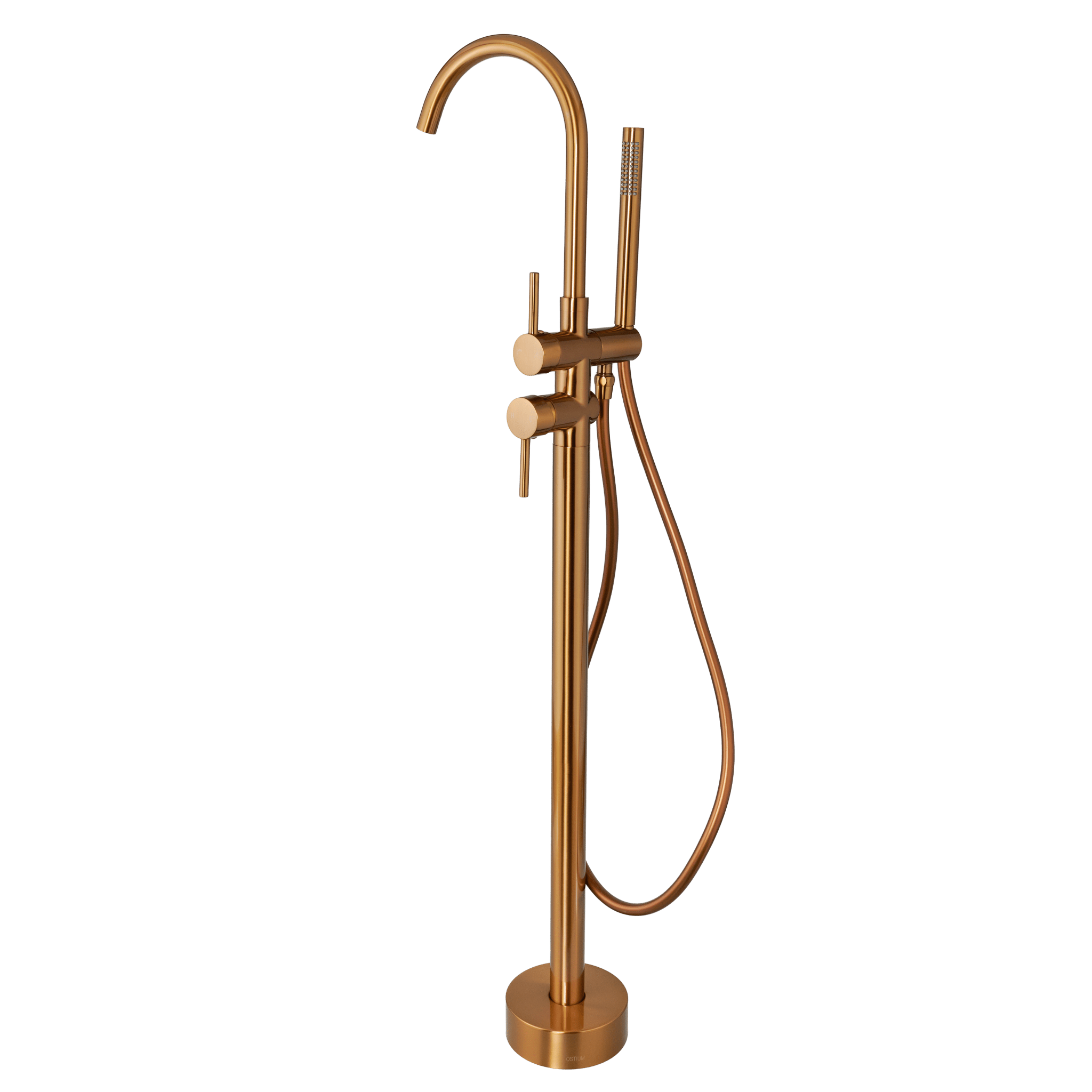 Armonio - Vrijstaande Badkraan Brons - met Handdouche