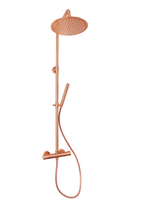 Novi - Kupfer-Duschset - Rund