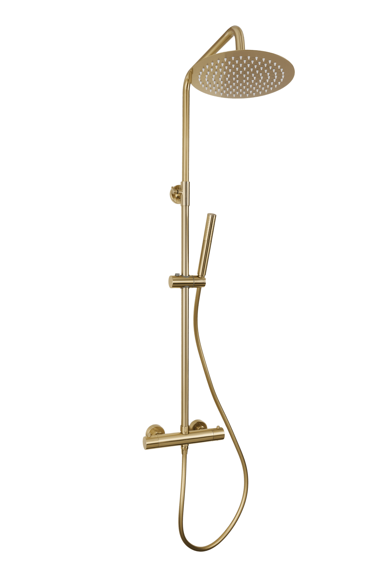 Novi - Douche dorée - ronde