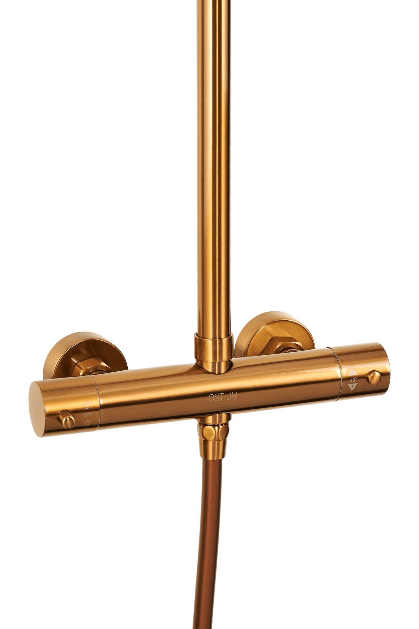 Novi - Bronzen Douche - Rond