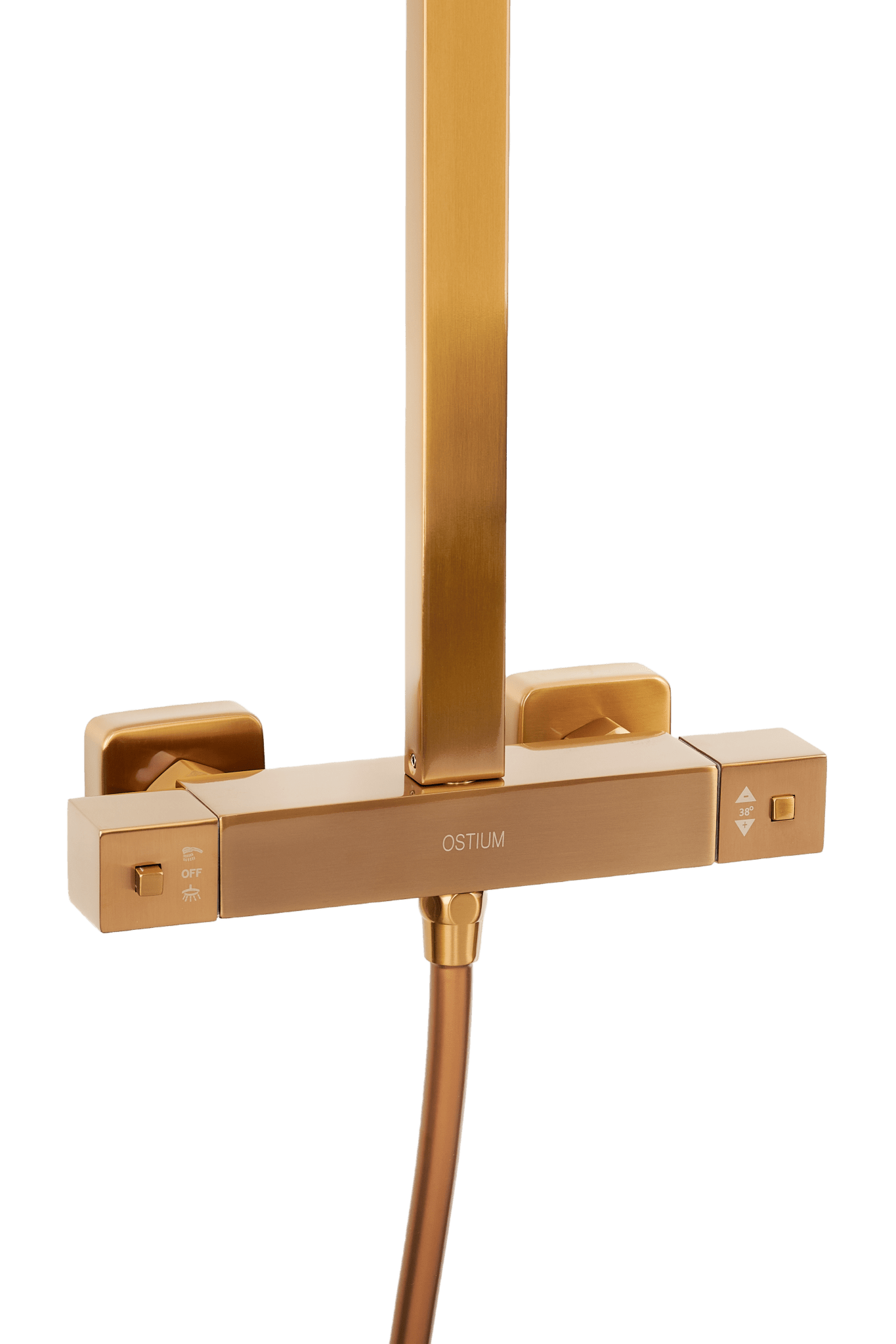 Voltri - Bronzen Douche - Vierkant