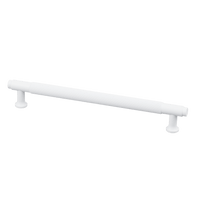 Handgreep Wit - diamond cut - 192mm/224mm