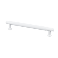 Handgreep Wit - diamond cut - 160mm/194mm