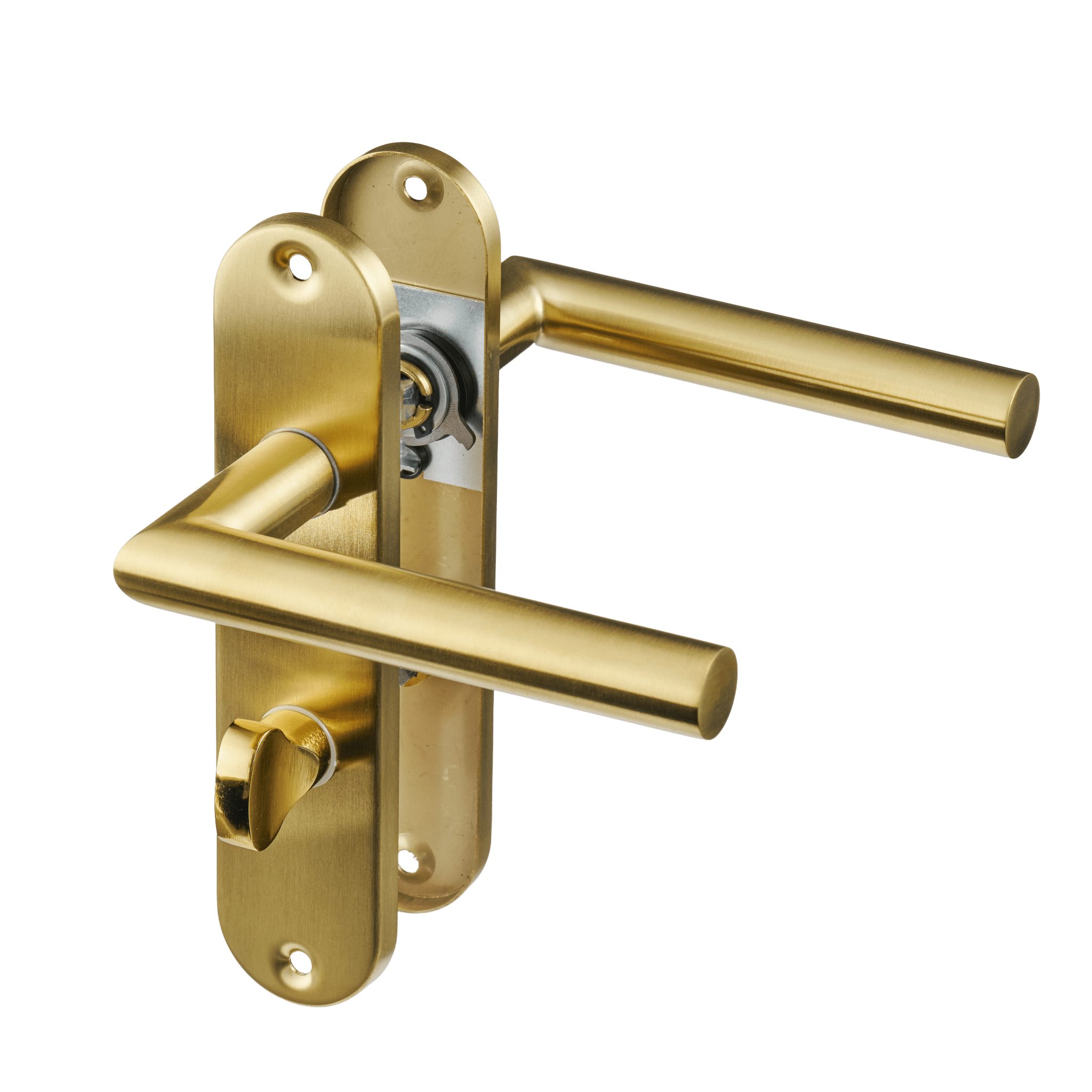 Solara - WC-fente Or - Bouclier court rond