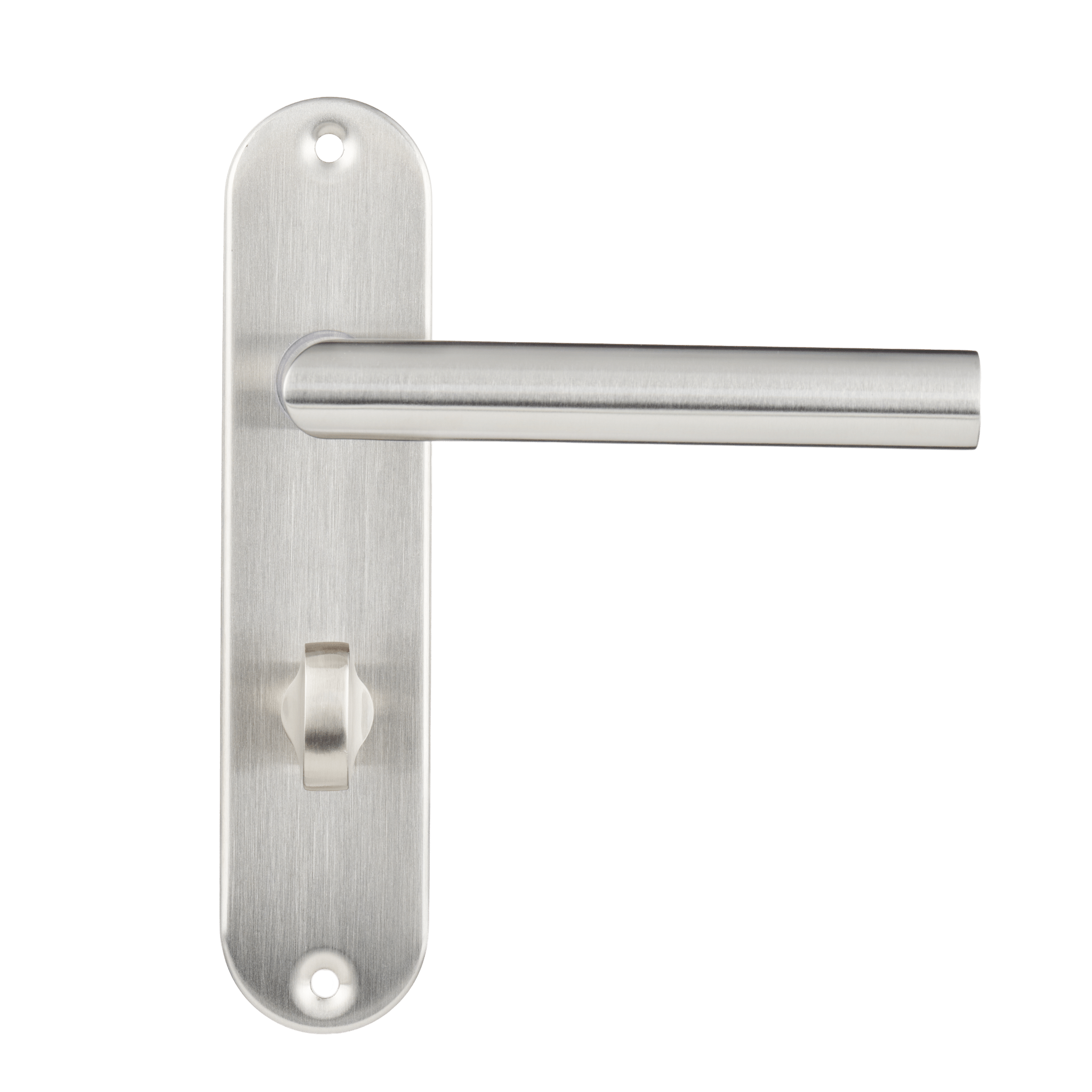 Rondo - Plaque WC fente inox - Petits cache-rosace ronds