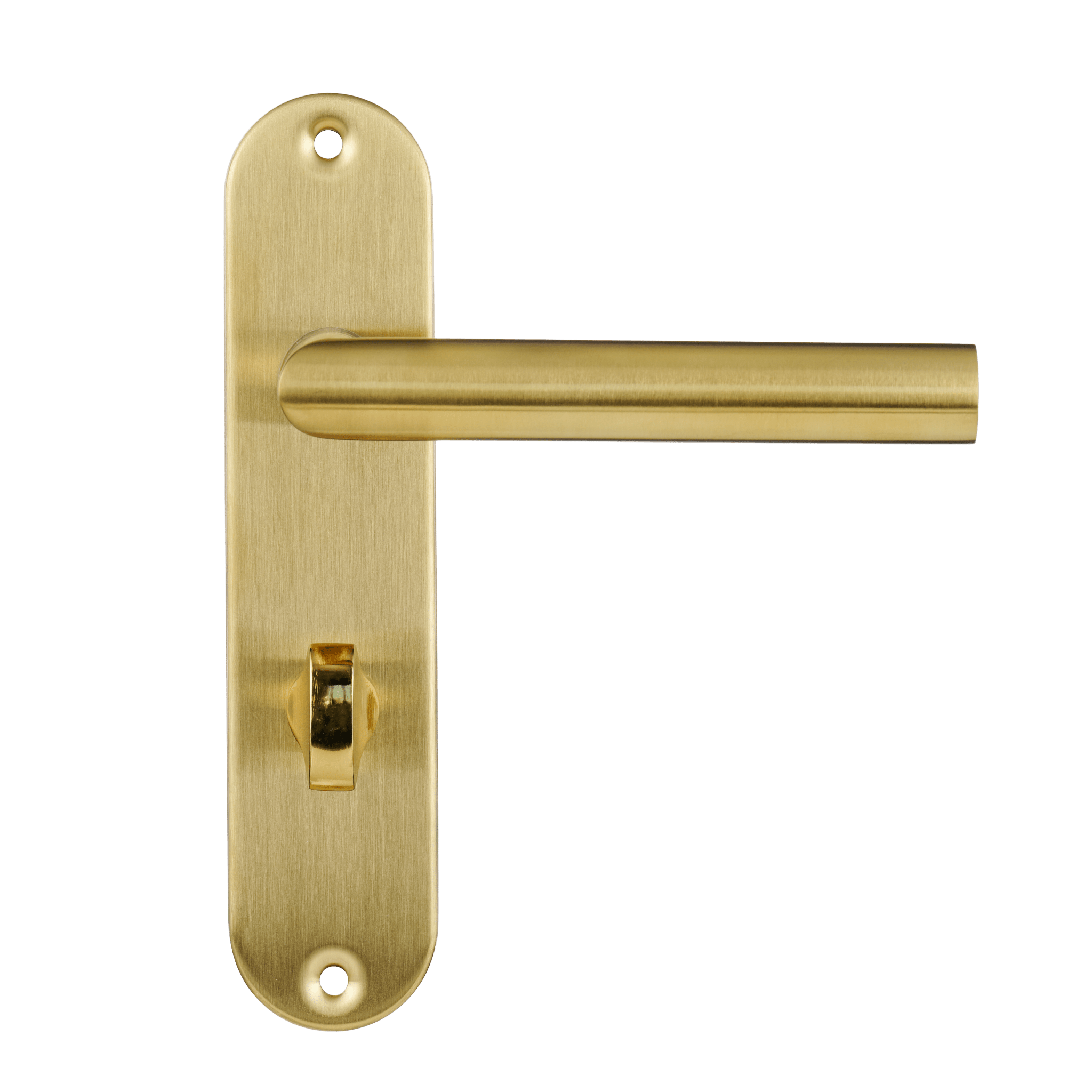 Solara - WC-fente Or - Bouclier court rond