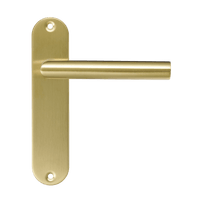 Solara - Deurklink Goud - Kort Rond Schild