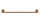 Stelo - Handdoekstang - Mat Brons