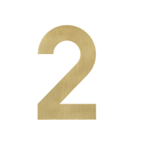 Figura - Goldene Hausnummer 2