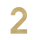 Figura - Goldene Hausnummer 2
