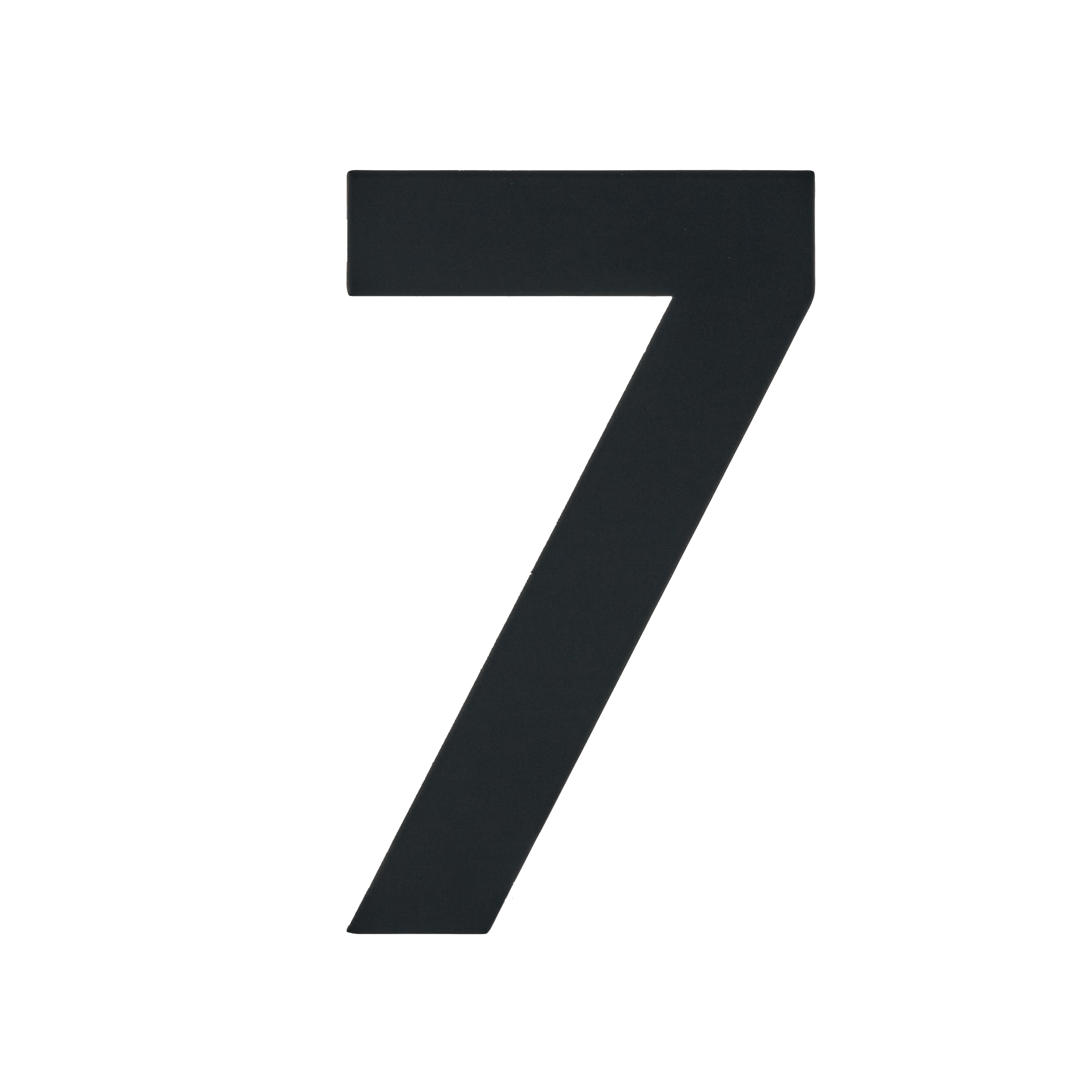Figura - Schwarze Hausnummer 7