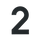 Figura - Schwarze Hausnummer 2