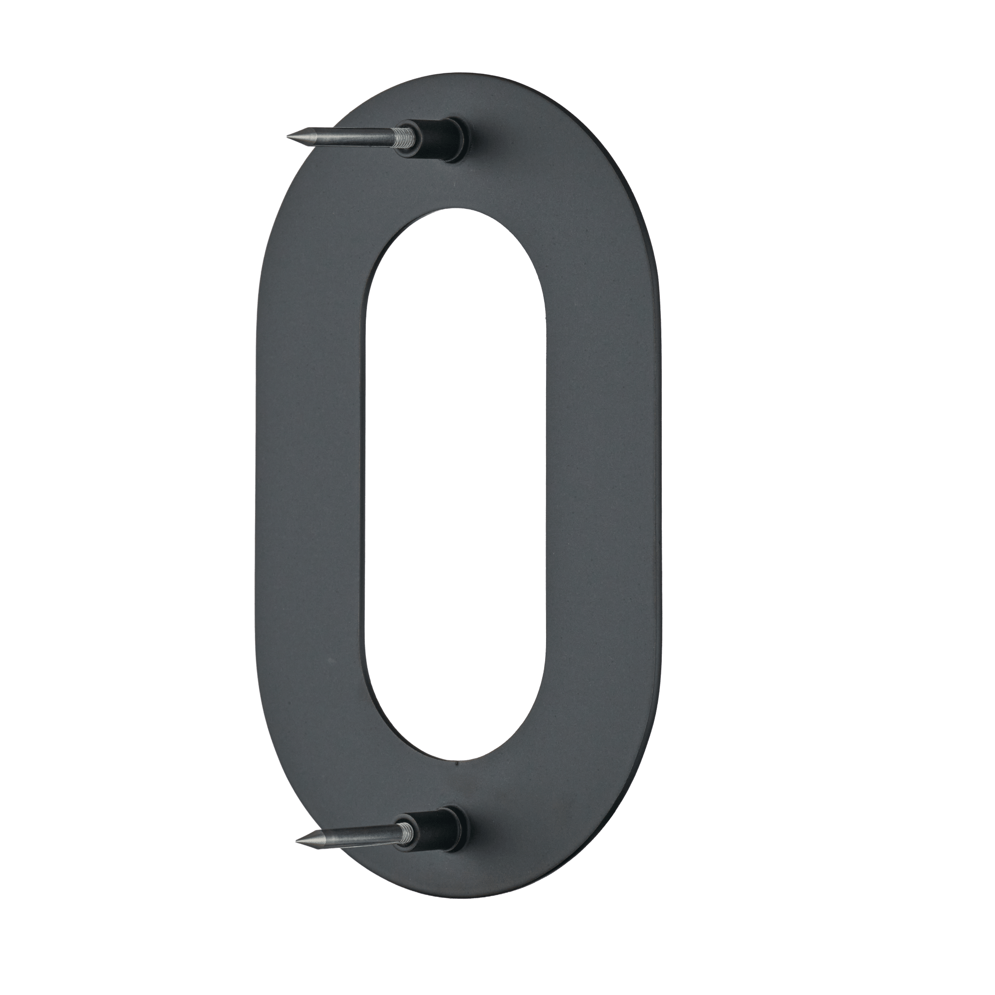 Figura - Schwarze Hausnummer 0