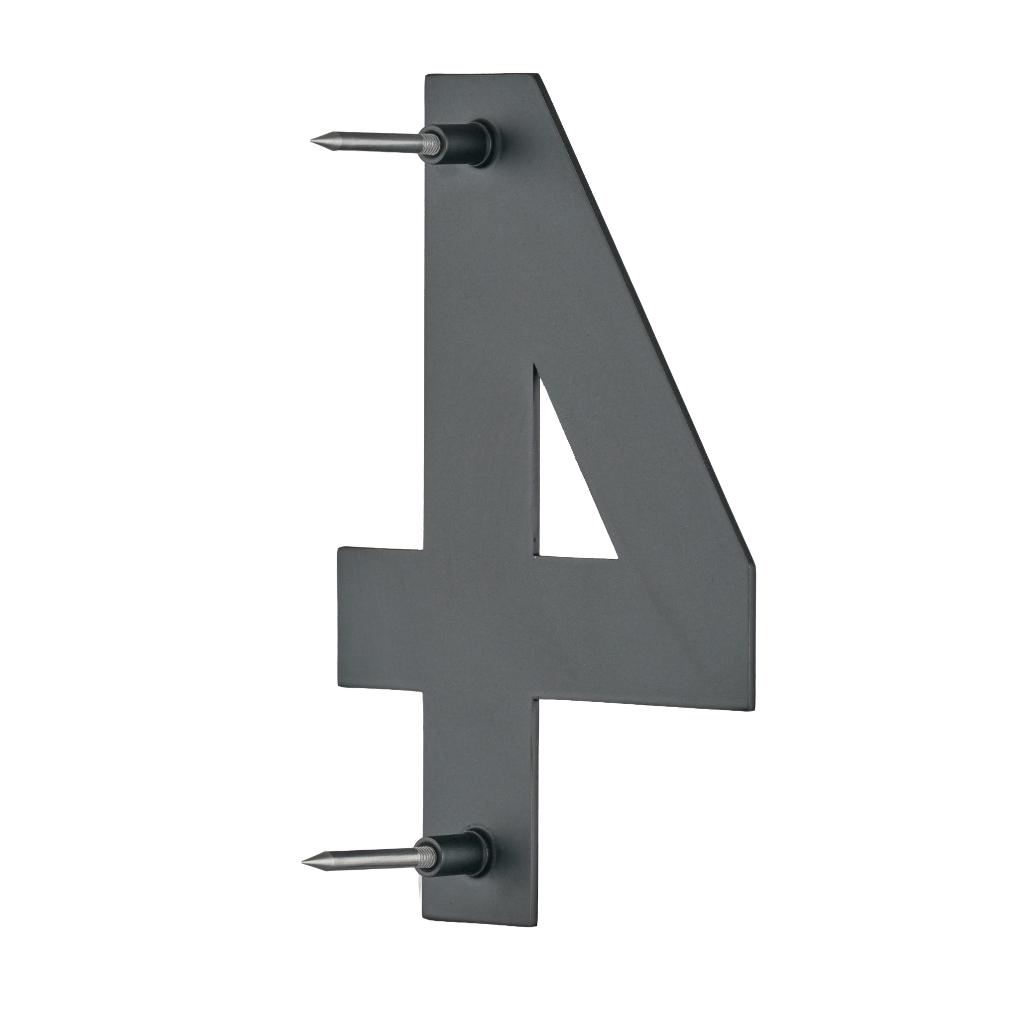 Figura - Schwarze Hausnummer 4