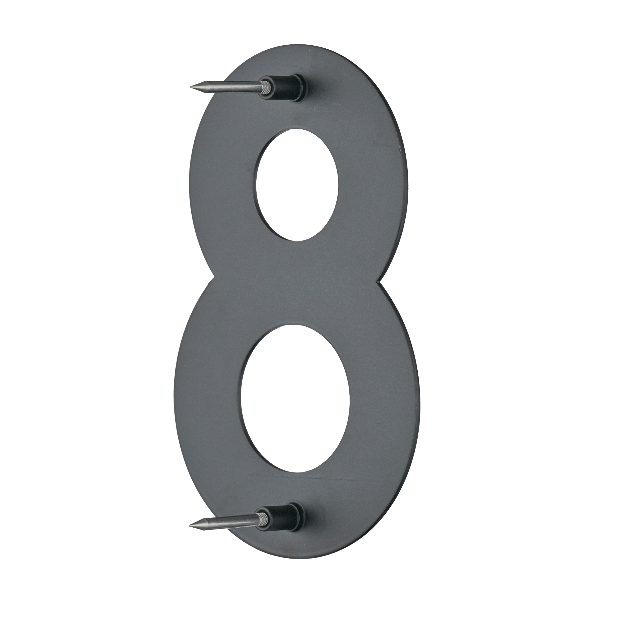 Figura - Schwarze Hausnummer 8