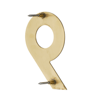 Figura - Goldene Hausnummer 9