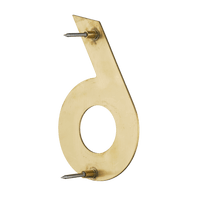 Figura - Goldene Hausnummer 6