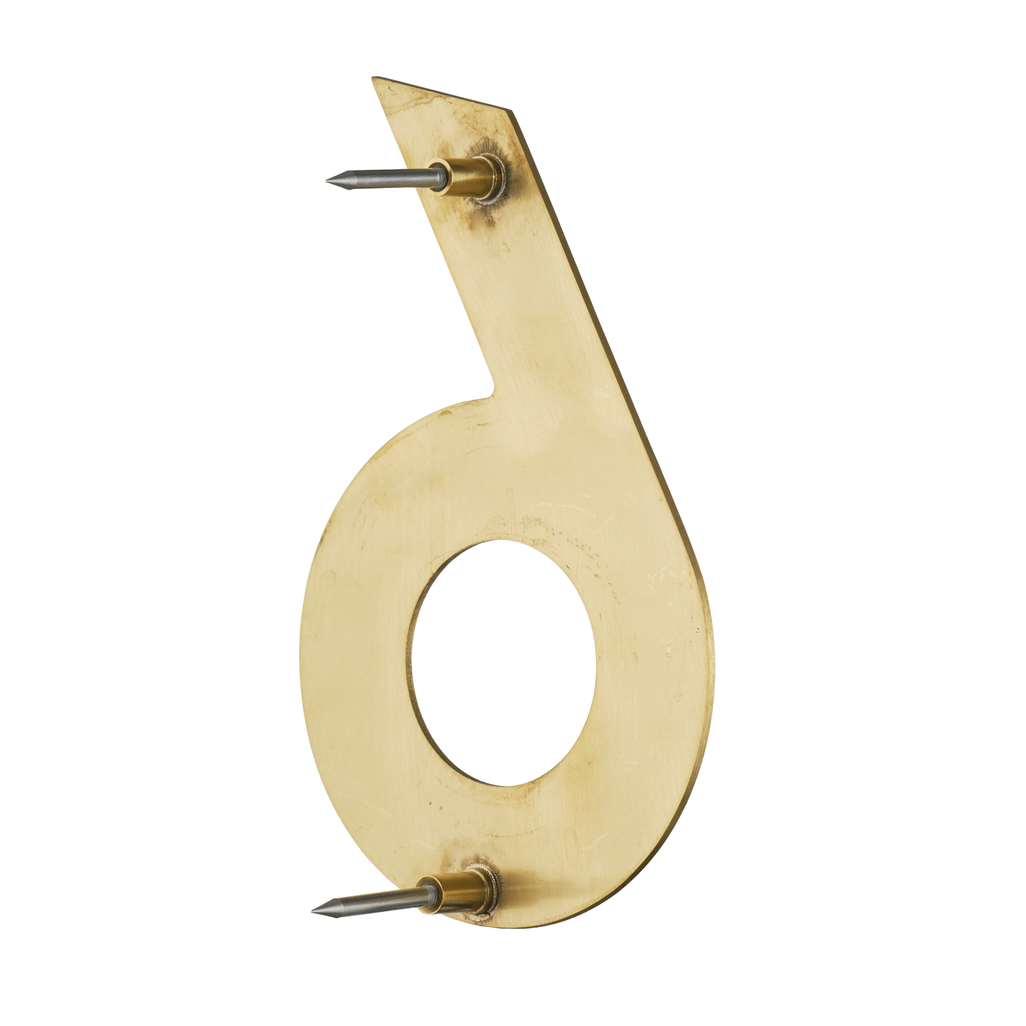 Figura - Goldene Hausnummer 6