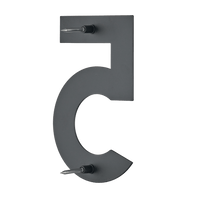 Figura - Schwarze Hausnummer 5