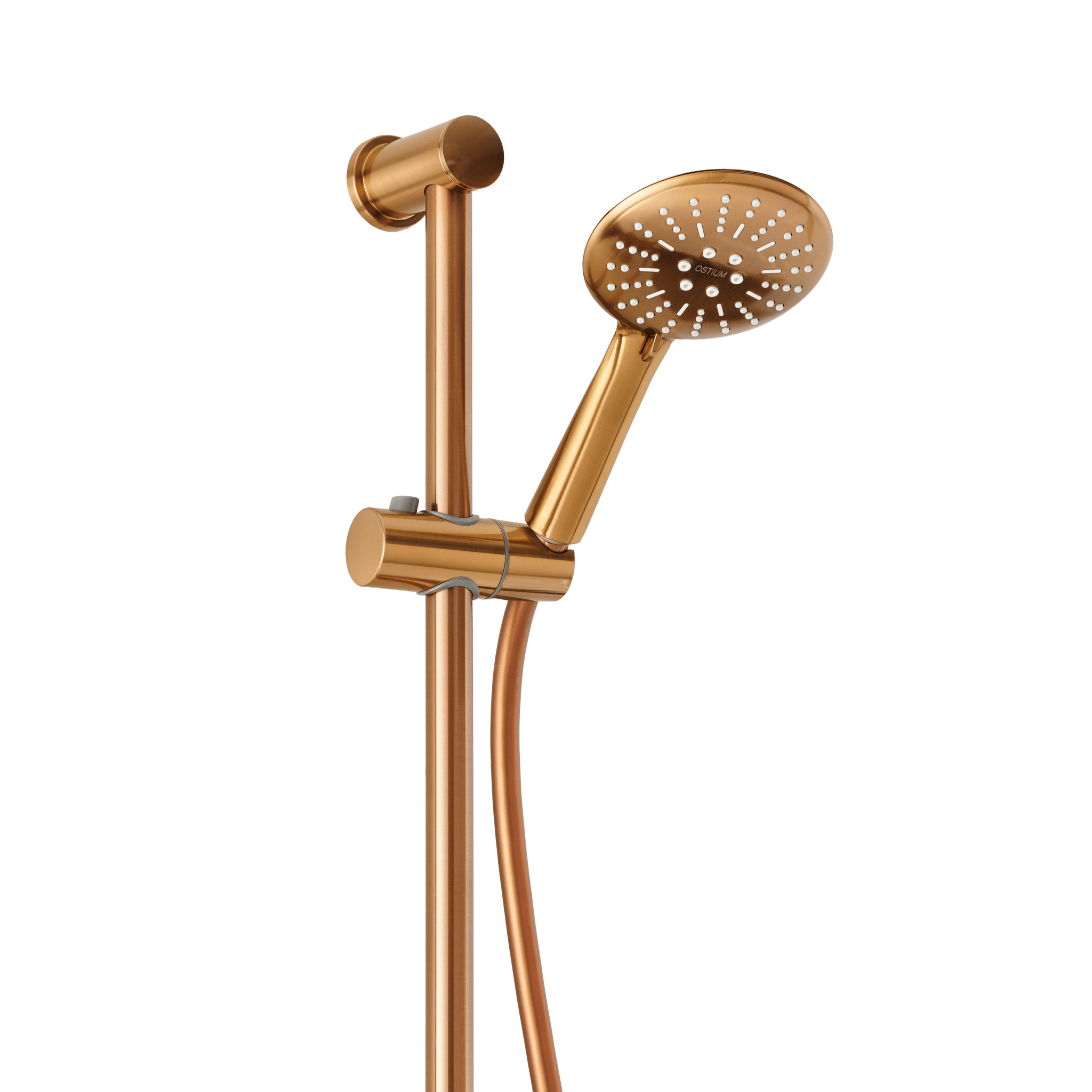 Delfi - Handdouche met Glijstang - Mat Brons
