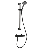 Delfi - Handbrause mit Brausestange - Mattschwarz