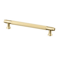 Poignée dorée - taille diamant - 160mm/172mm