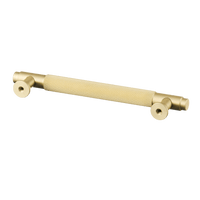 Poignée dorée - taille diamant - 128mm/140mm