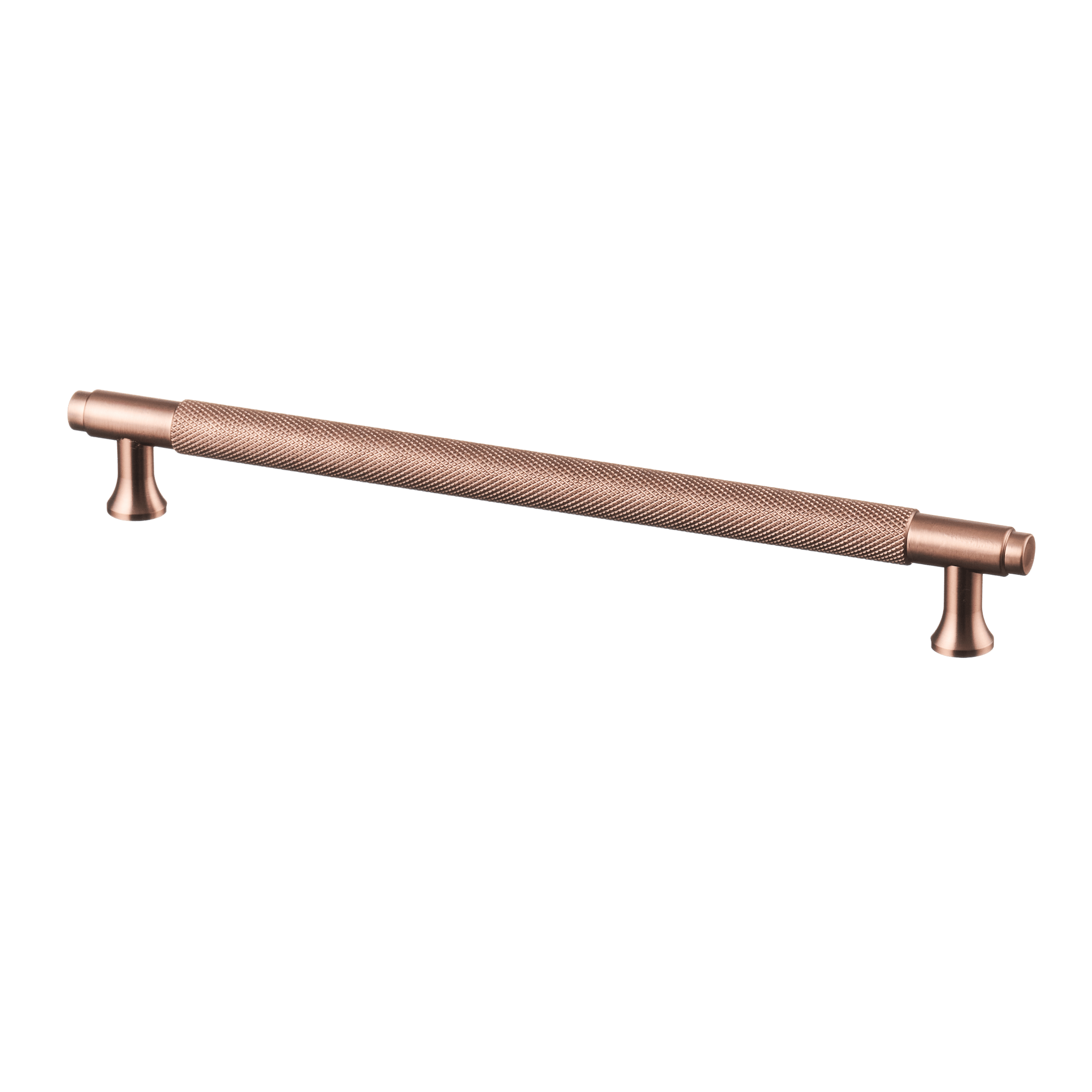 Handgreep Koper - diamond cut - 224mm/256mm